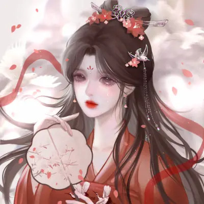 仙气飘飘古风女生头像(图43)