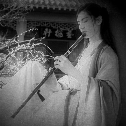 黑白古风男生头像(图69)