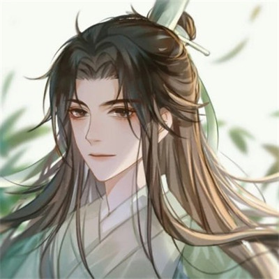 最新款古风漫画男头像(图69)
