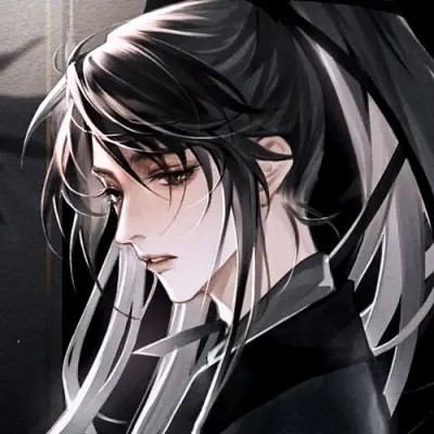 最新款古风漫画男头像(图56)