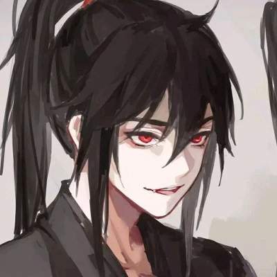 最新款古风漫画男头像(图70)