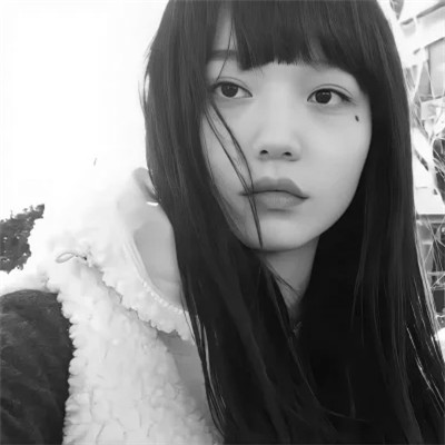 微信黑白真人头像(图81)