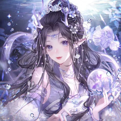 仙气飘飘古风女生头像(图42)