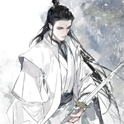 最新款古风漫画男头像(图71)