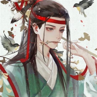 最新款古风漫画男头像(图39)
