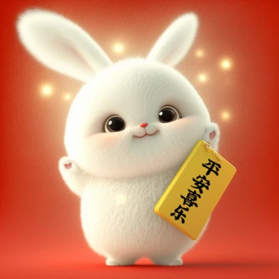 本命年兔年可爱爆款头像图片(图73)