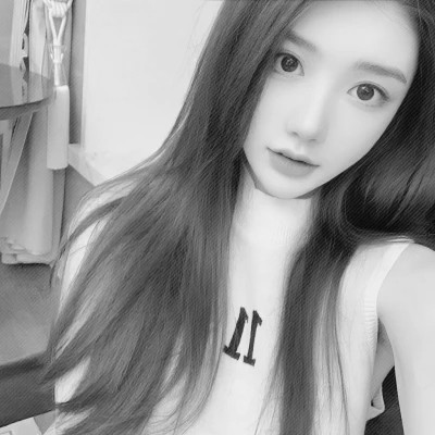 黑白系高清女真人头像(图105)