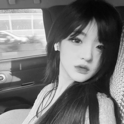 黑白系高清女真人头像(图79)