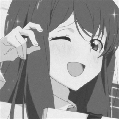 高质量黑白漫画女头(图40)