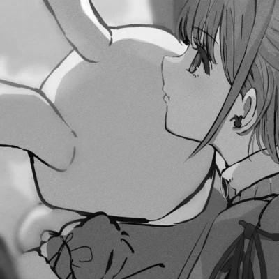 高质量黑白漫画女头(图41)