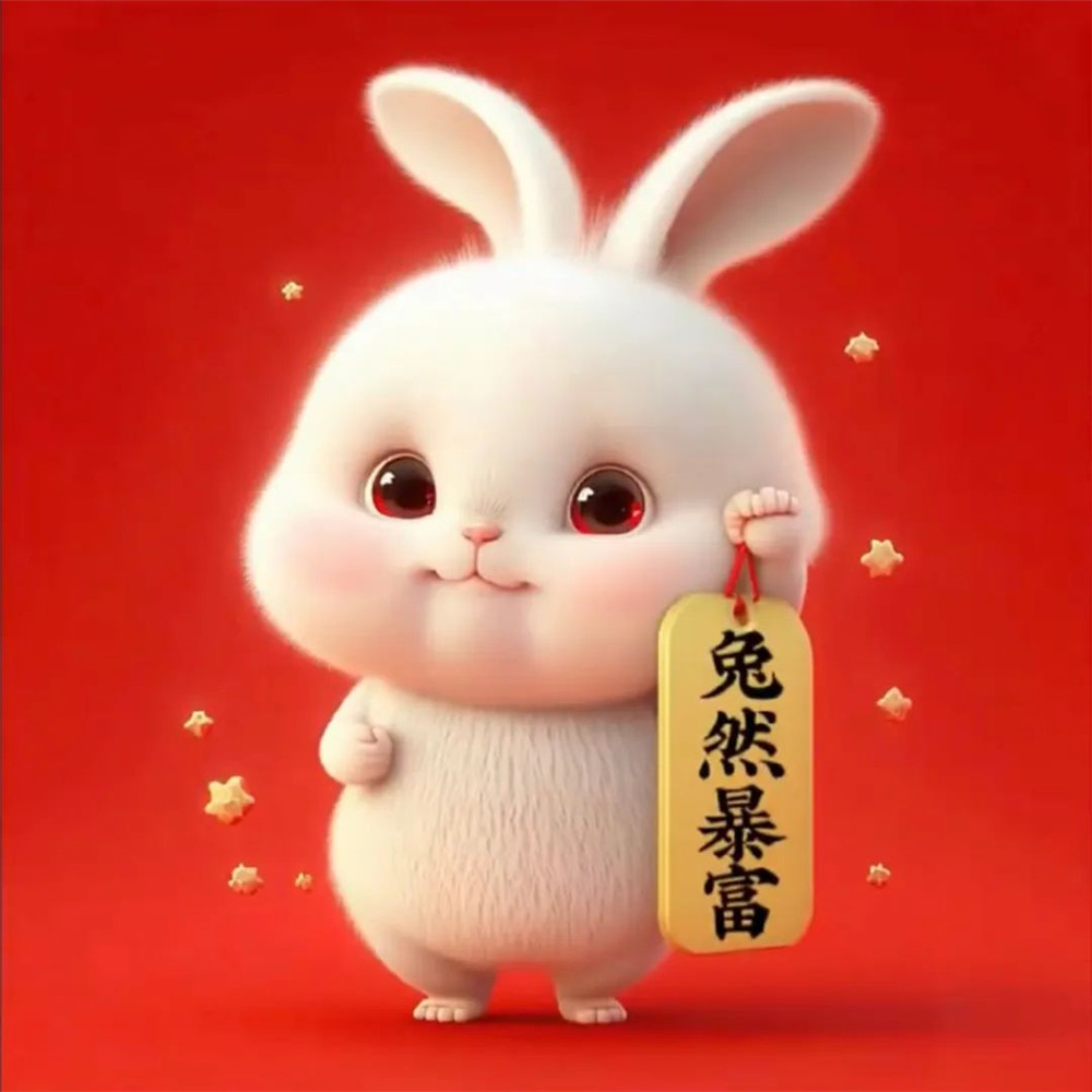 最火兔年可爱高清头像图片(图24)