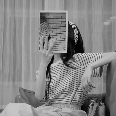 黑白系高清女真人头像(图34)
