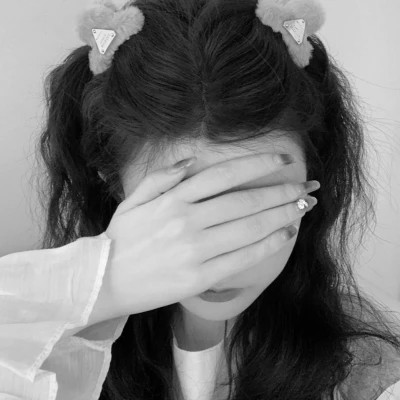 黑白系高清女真人头像(图92)