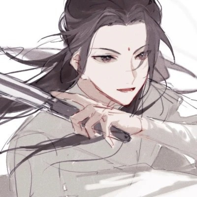 男生神仙惊艳动漫古风头像图片(图69)