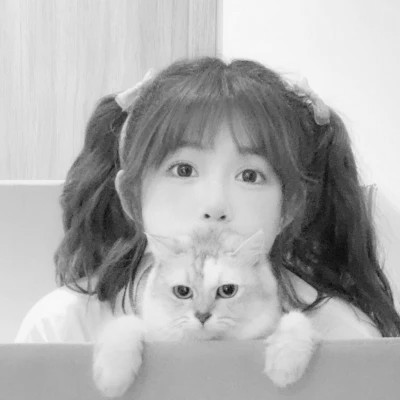 唯美黑白女生头像图片(图13)