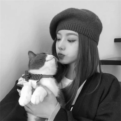 微信女生高清黑白真人头像图片(图29)