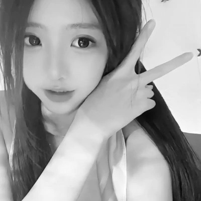 黑白系高清女真人头像(图24)