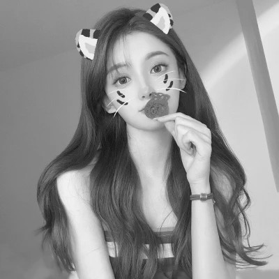 黑白系高清女真人头像(图20)