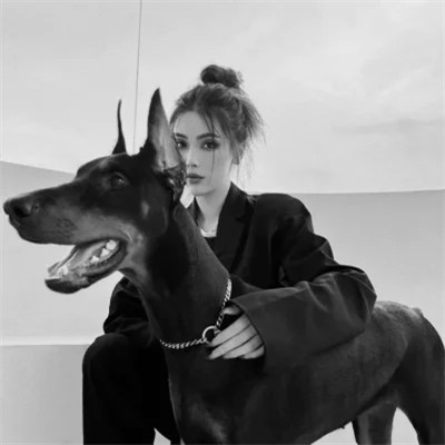 唯美黑白女生头像图片(图32)