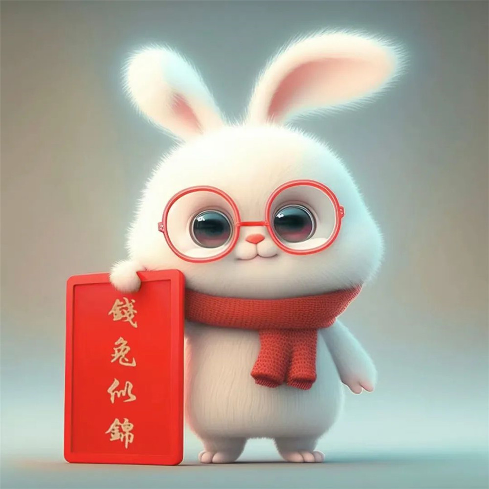 最火兔年可爱高清头像图片(图14)