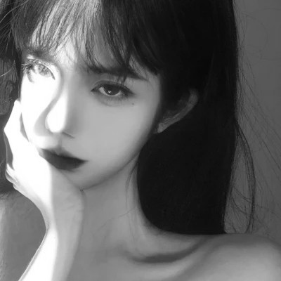 微信女生高清黑白真人头像图片(图32)