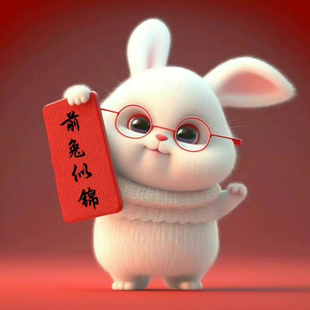 最火兔年可爱高清头像图片(图38)