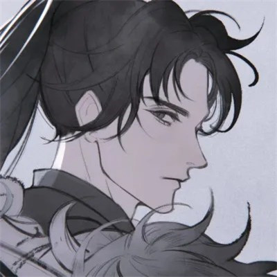 男生神仙惊艳动漫古风头像图片(图78)