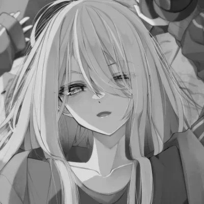 高质量黑白漫画女头(图30)