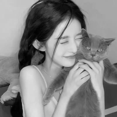 唯美黑白女生头像图片(图18)