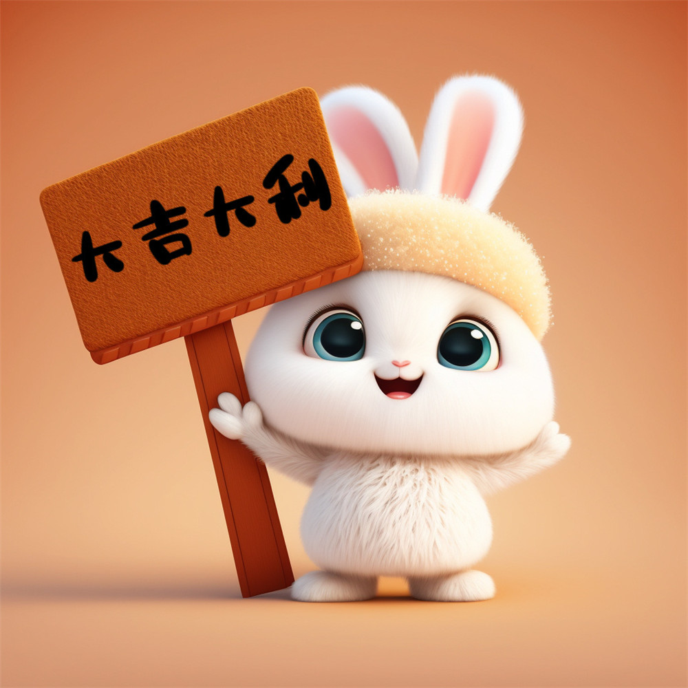 最火兔年可爱高清头像图片(图34)