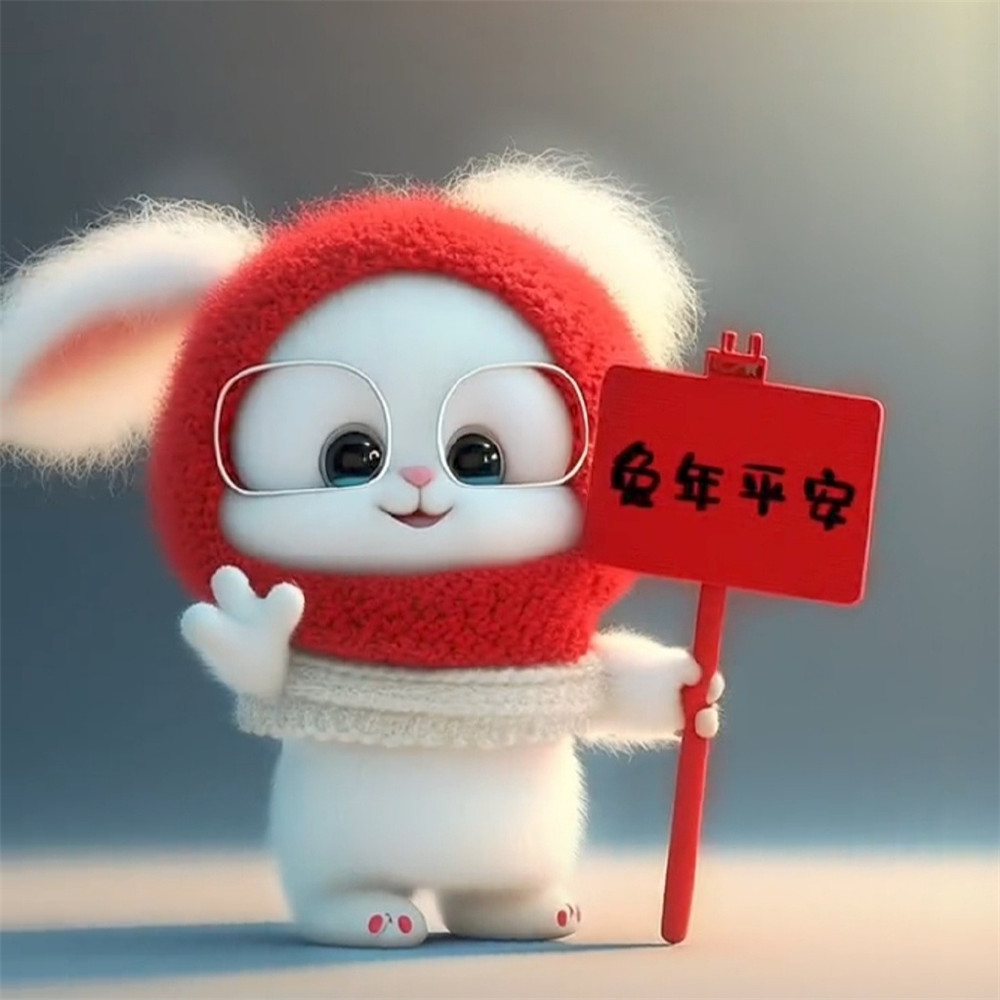 最火兔年可爱高清头像图片(图32)
