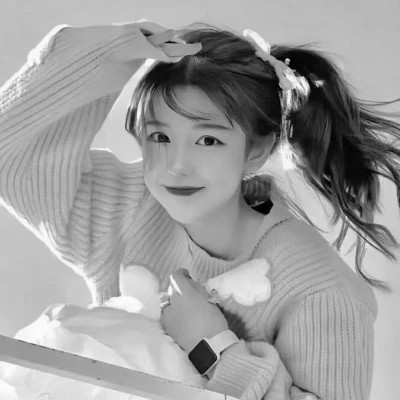 黑白系高清女真人头像(图90)