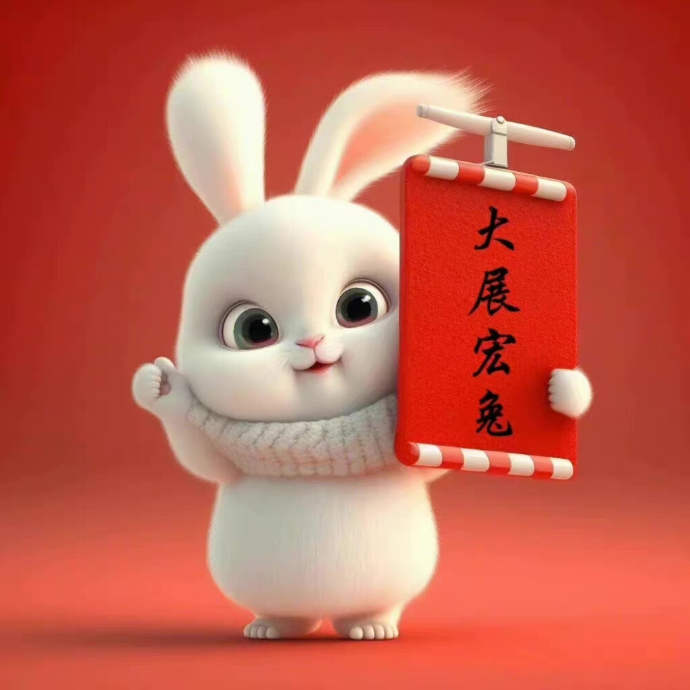 最火兔年可爱高清头像图片(图40)