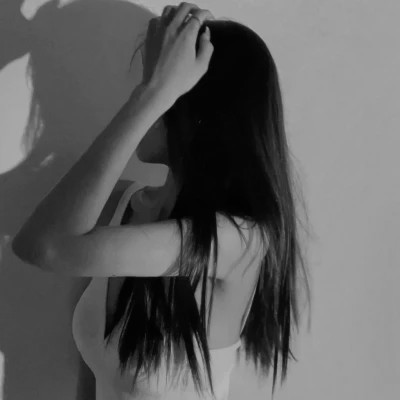 黑白系高清女真人头像(图49)