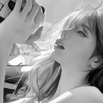 黑白系高清女真人头像(图42)