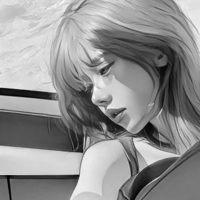 黑白系高清女真人头像(图41)