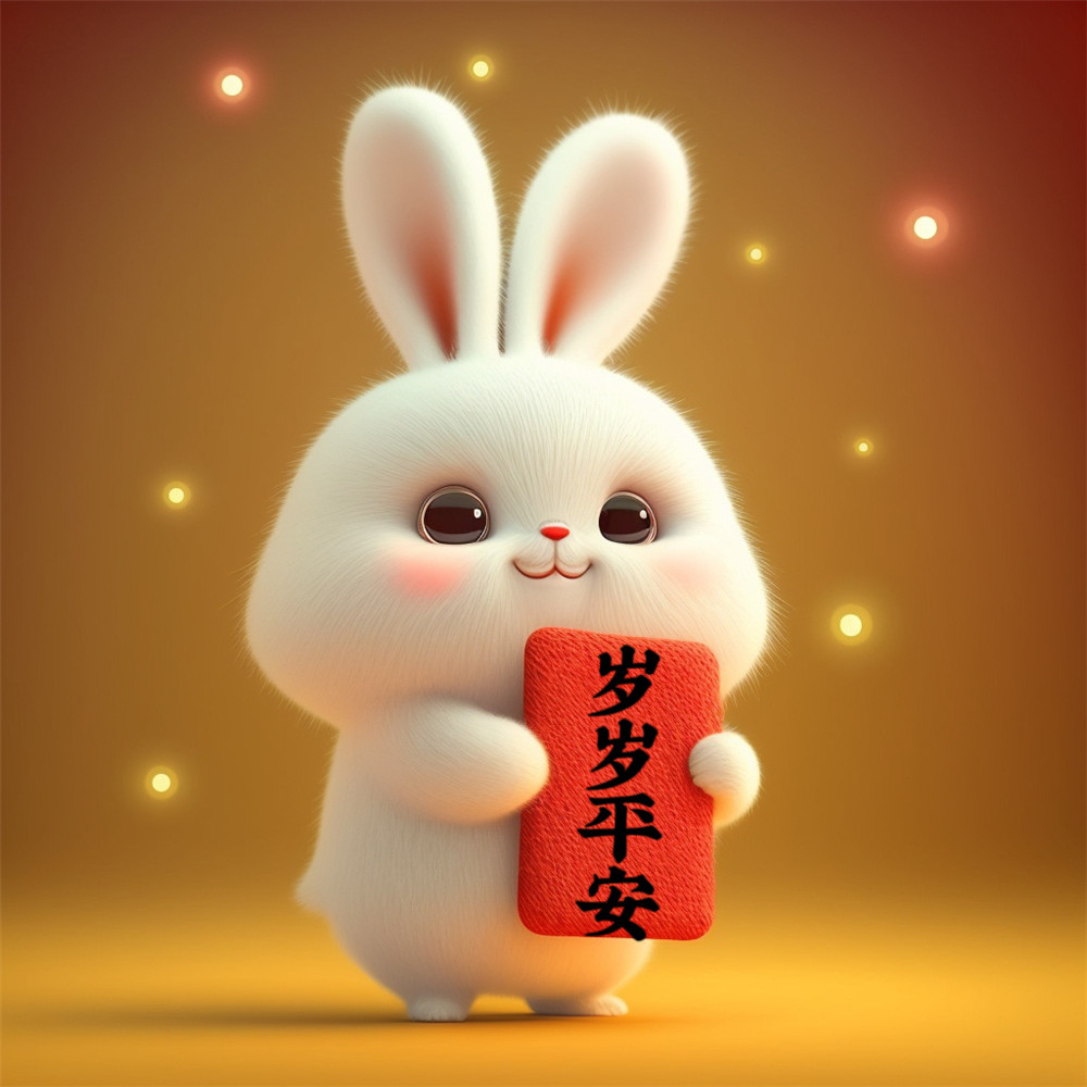 最火兔年可爱高清头像图片(图36)