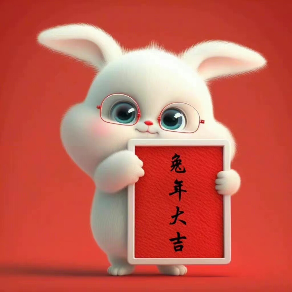 最火兔年可爱高清头像图片(图37)