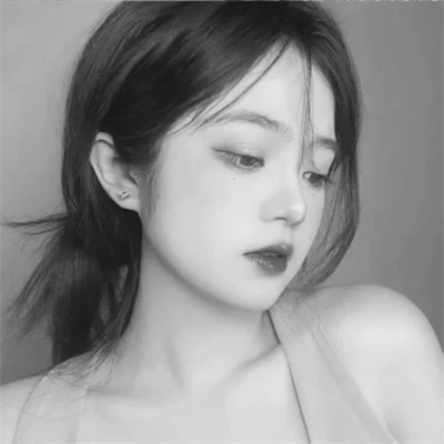 独特高清黑白女生头像(图39)