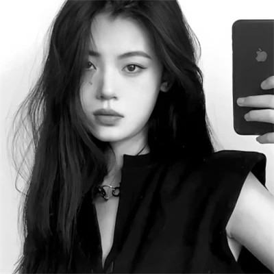 独特高清黑白女生头像(图50)