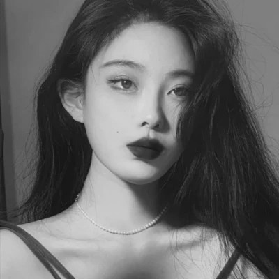 独特高清黑白女生头像(图46)