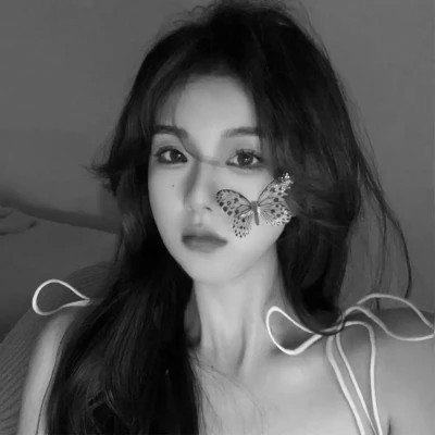 独特高清黑白女生头像(图10)