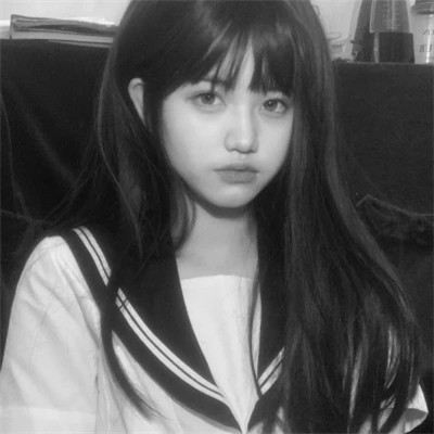 独特高清黑白女生头像(图71)