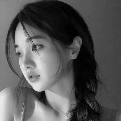 独特高清黑白女生头像(图55)