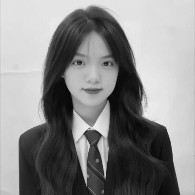 黑白气质微信女生头像图片(图106)