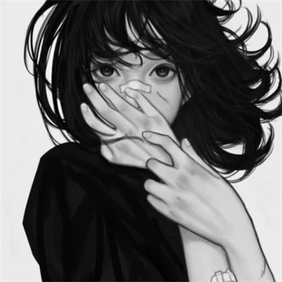 优质黑白动漫女头，打造不一样的你