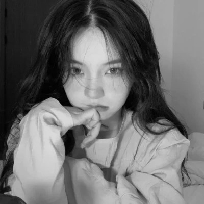 独特高清黑白女生头像(图17)