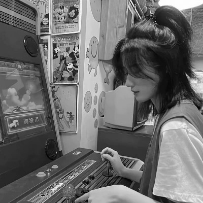 黑白系列情侣头像真人图片(图21)