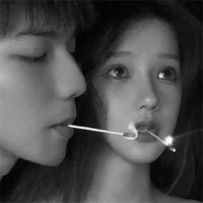 情侣头像高级黑白风格(图29)