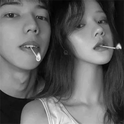 情侣头像高级黑白风格(图30)